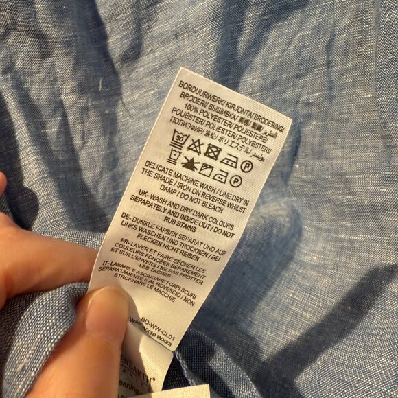 Boden Leonie Linen Top - Picture 5 of 6